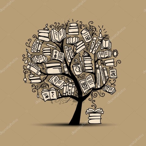 depositphotos 79438438-stock-illustration-book-tree-sketch-for-your Small